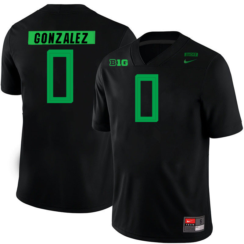 Christian Gonzalez Oregon Jersey,Oregon Ducks Football Uniforms Youth-Alternate Black